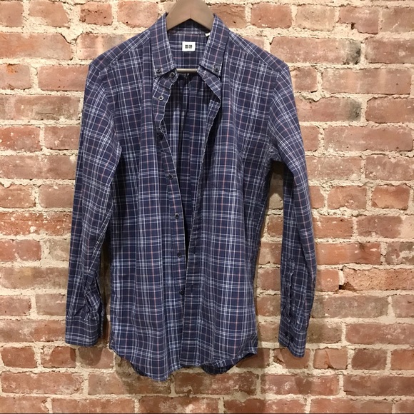 Uniqlo multicolored gingham shirt. Size M - Picture 9 of 9